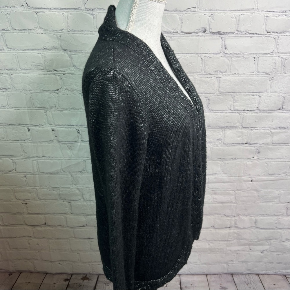 Amber Sun Open Front Cardigan Small - Picture 2 of 6